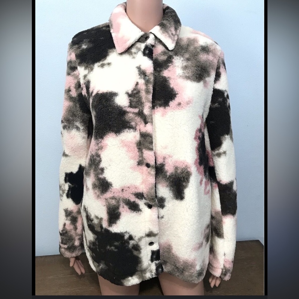 Multicolor snap button jacket - Picture 2 of 8